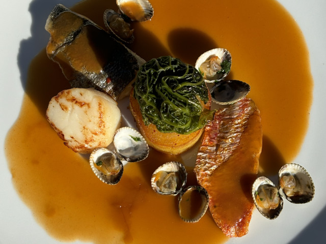 Le Servan Restaurant Le Servan, plat