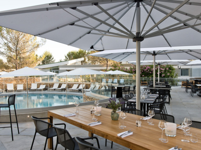 Le Servan Restaurant Le Servan, terrasse